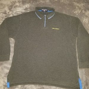 POLO SPORT LS WAFFLE w/ ZIP NECK